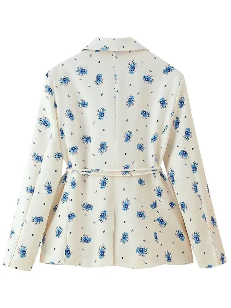 FSMG Elegant Flower Printed Lo - Down Jacket Packable reseña y precio