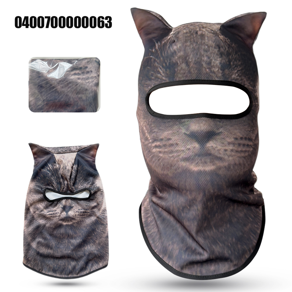 3D cat animal skiing Balaclava - Balaclava Ski Mask reseña y precio