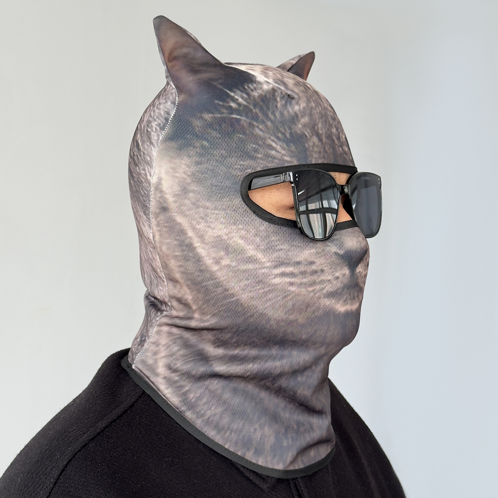 3D cat animal skiing Balaclava - Balaclava Ski Mask reseña y precio