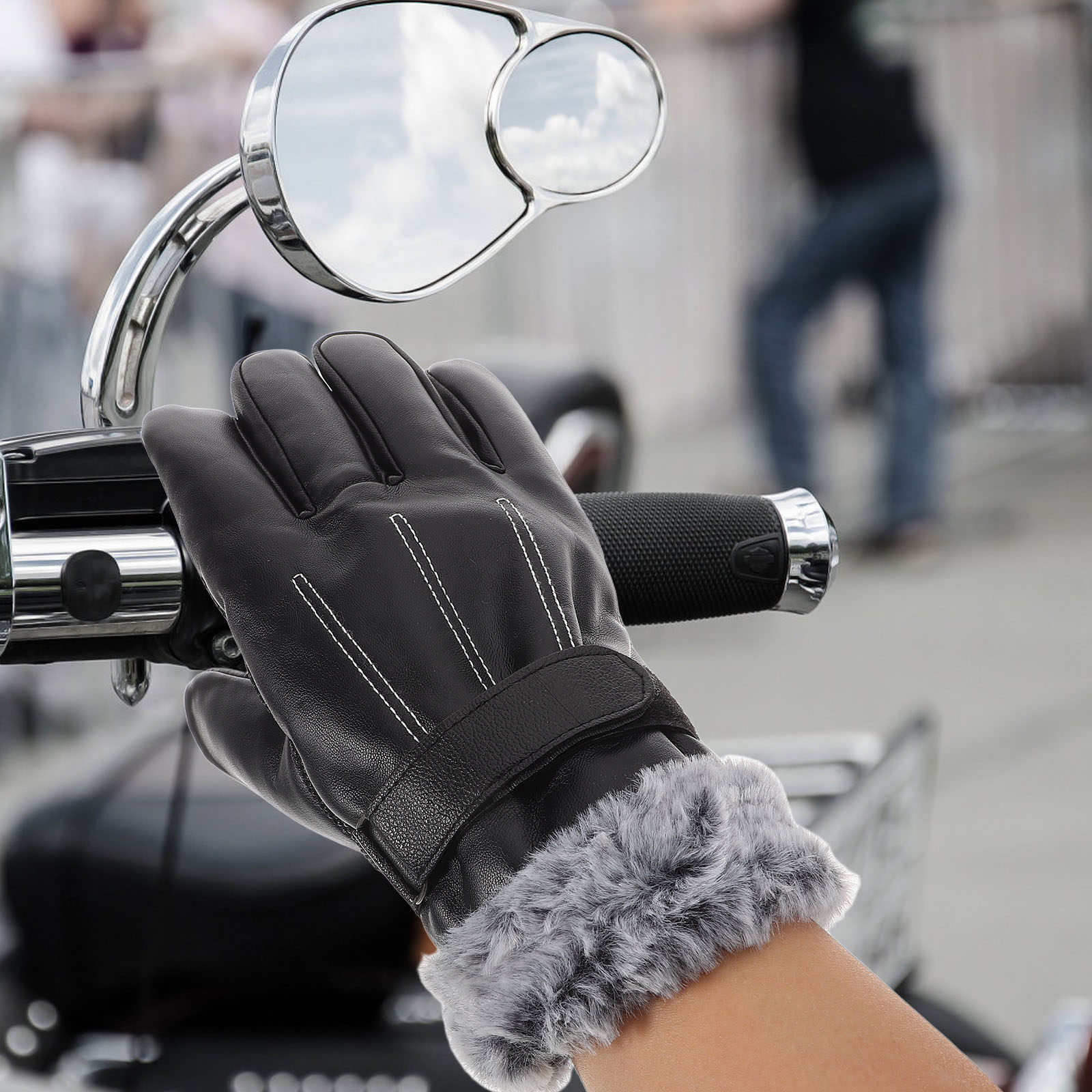 1Pair Men's Winter Ski Gloves  - Snow Glove Insulated reseña y precio