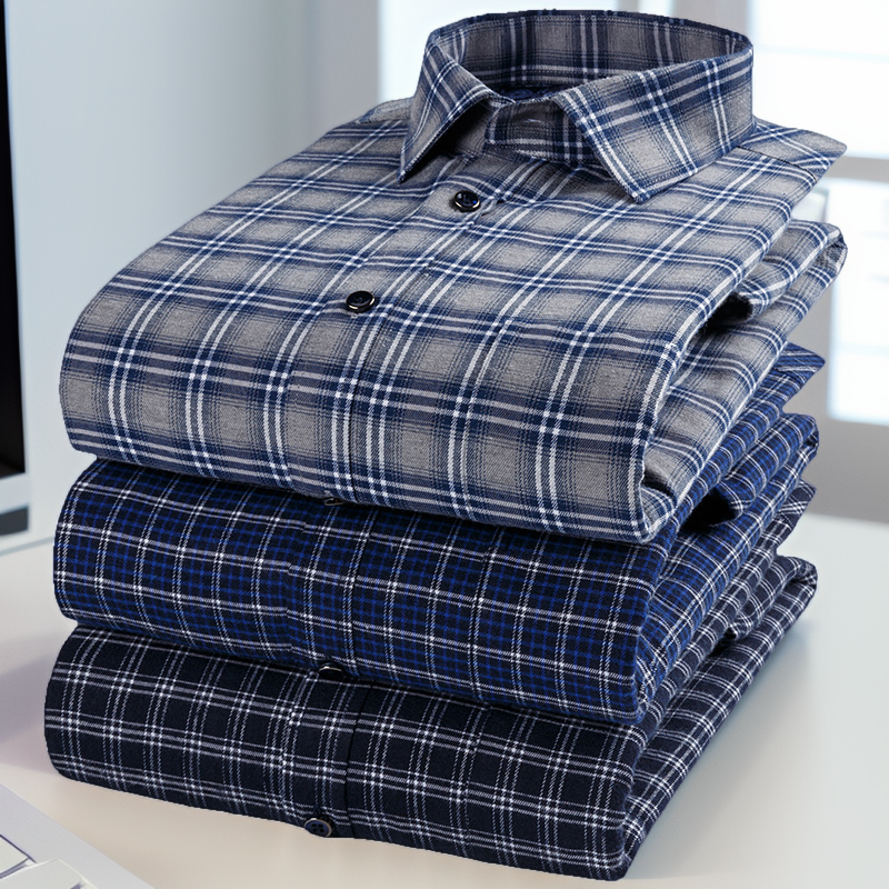 Men's Winter Flannel Shirt, Lo - Flannel Shirt Lined reseña y precio