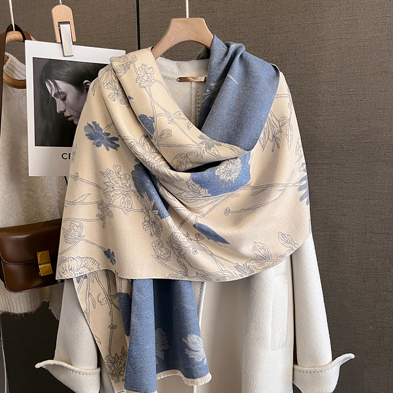 Winter Warm Cashmere Scarf for - Cashmere Pashmina Wrap reseña y precio