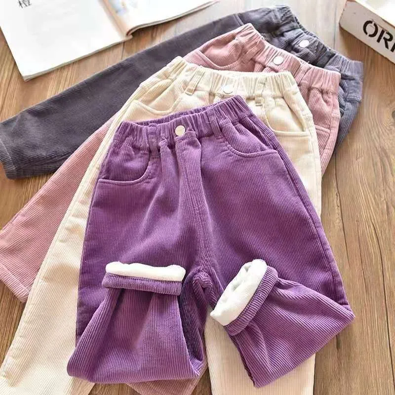 Velvet Lined Corduroy Kids Har - Corduroy Pant Warm reseña y precio