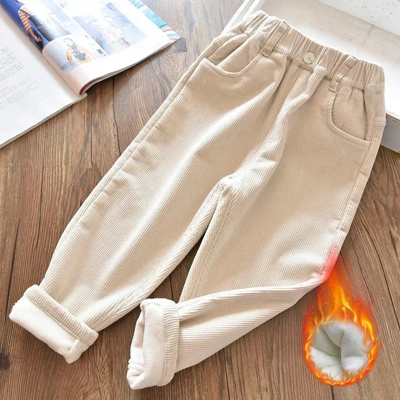 Velvet Lined Corduroy Kids Har - Corduroy Pant Warm reseña y precio