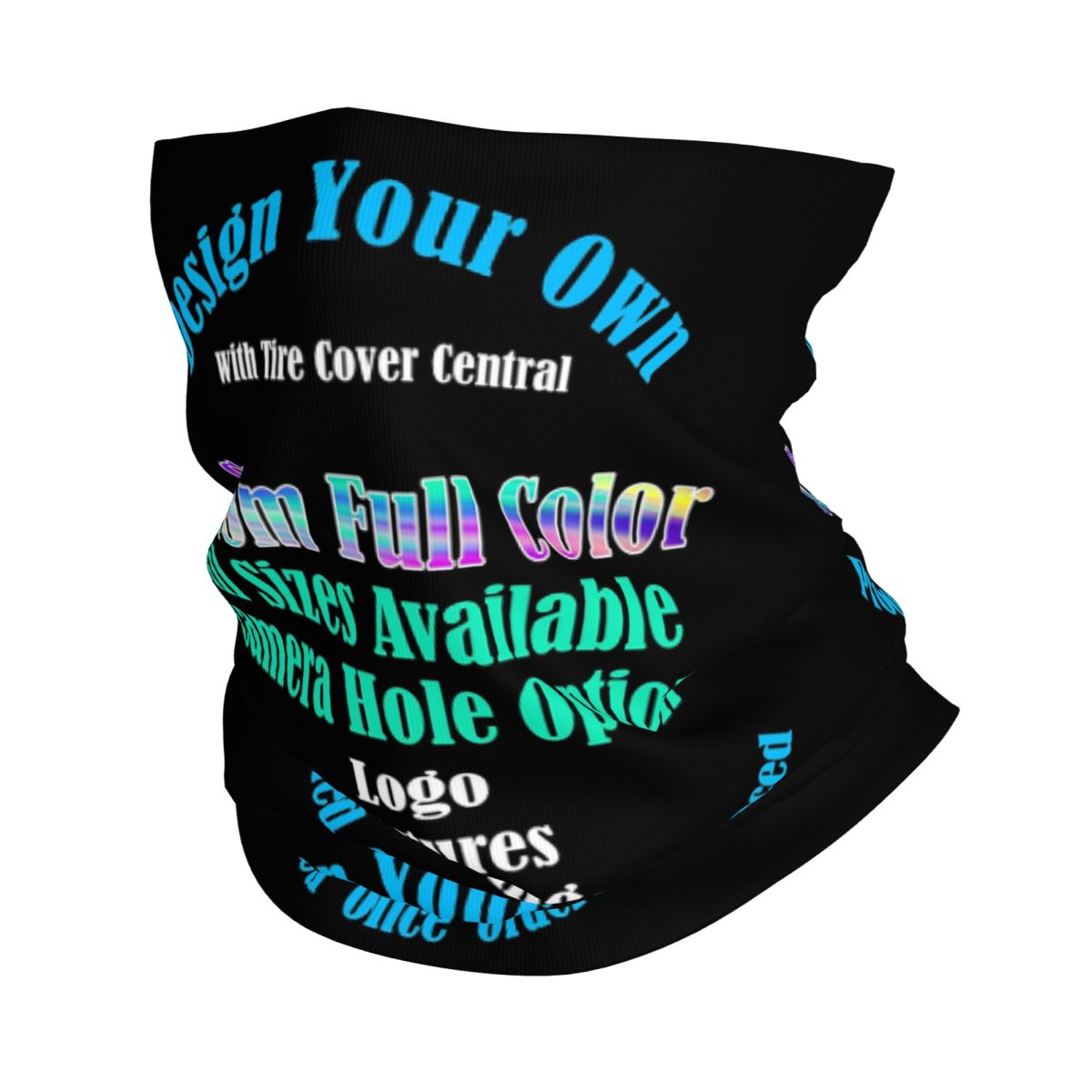 Custom Custom Your Design Prin - Neck Gaiter Fleece reseña y precio