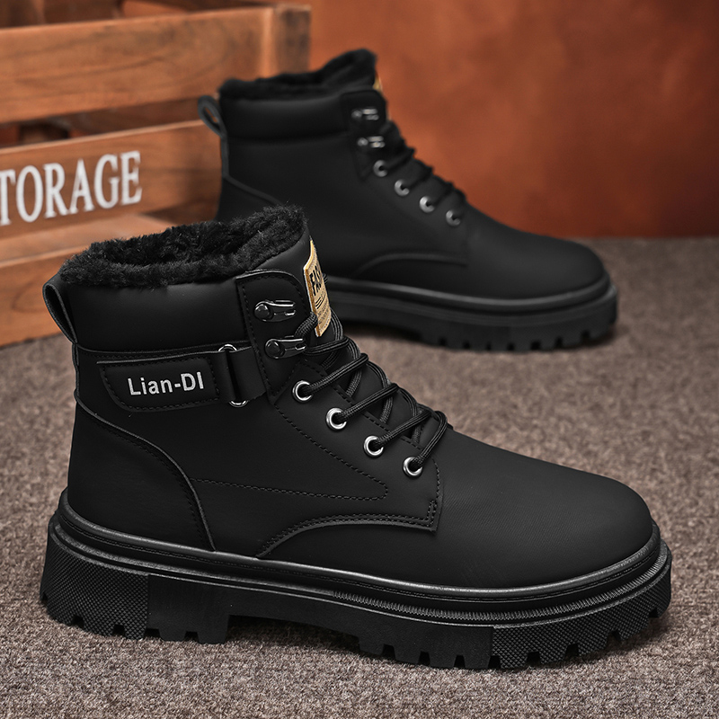 Winter Fleece-Lined Warm High- - Waterproof Winter Boot reseña y precio