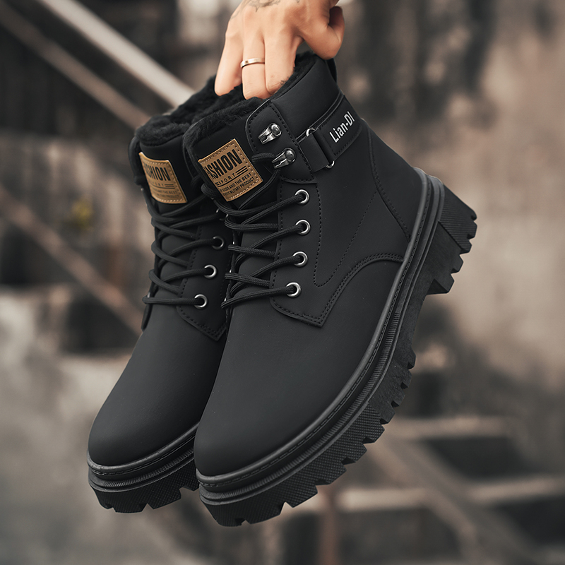 Winter Fleece-Lined Warm High- - Waterproof Winter Boot reseña y precio