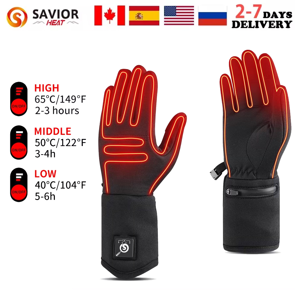 Savior Heated Waterproof Windp - Touch Screen Gloves reseña y precio