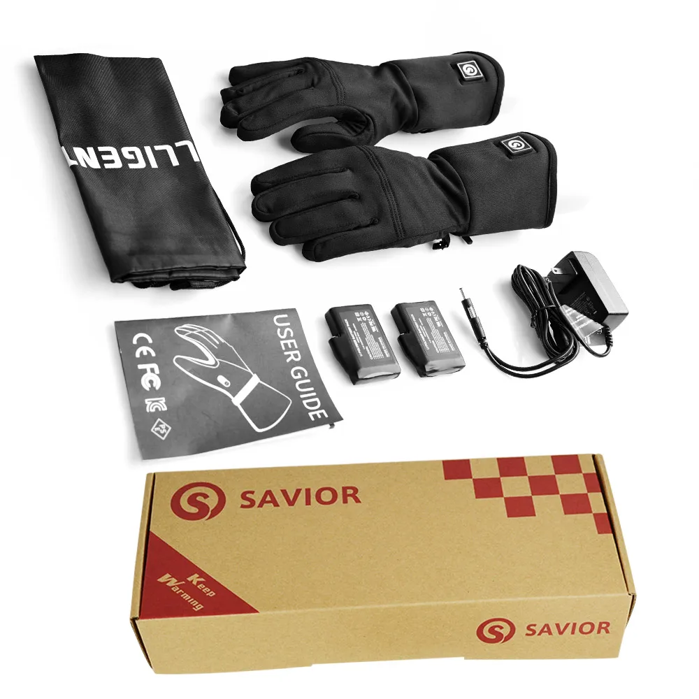 Savior Heated Waterproof Windp - Touch Screen Gloves reseña y precio