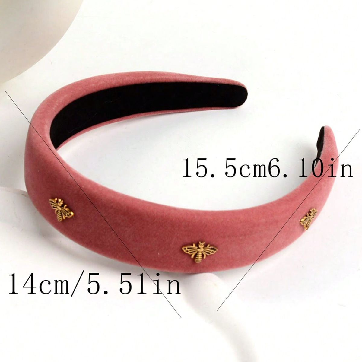 Little Bee Black Velvet Headba - Winter Headband Fleece reseña y precio