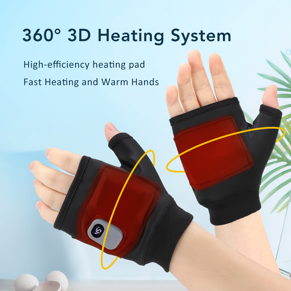 3 Levels Heating Gloves 360° T - Hand Warmer Electric reseña y precio