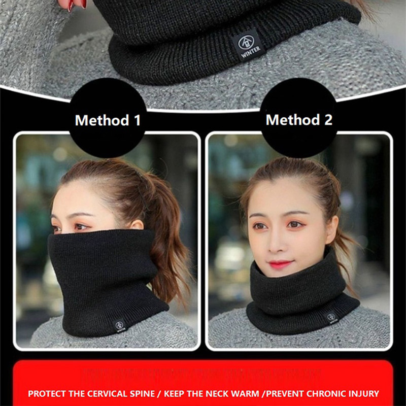Unisex Fleece Lined Thickened  - Neck Gaiter Fleece reseña y precio