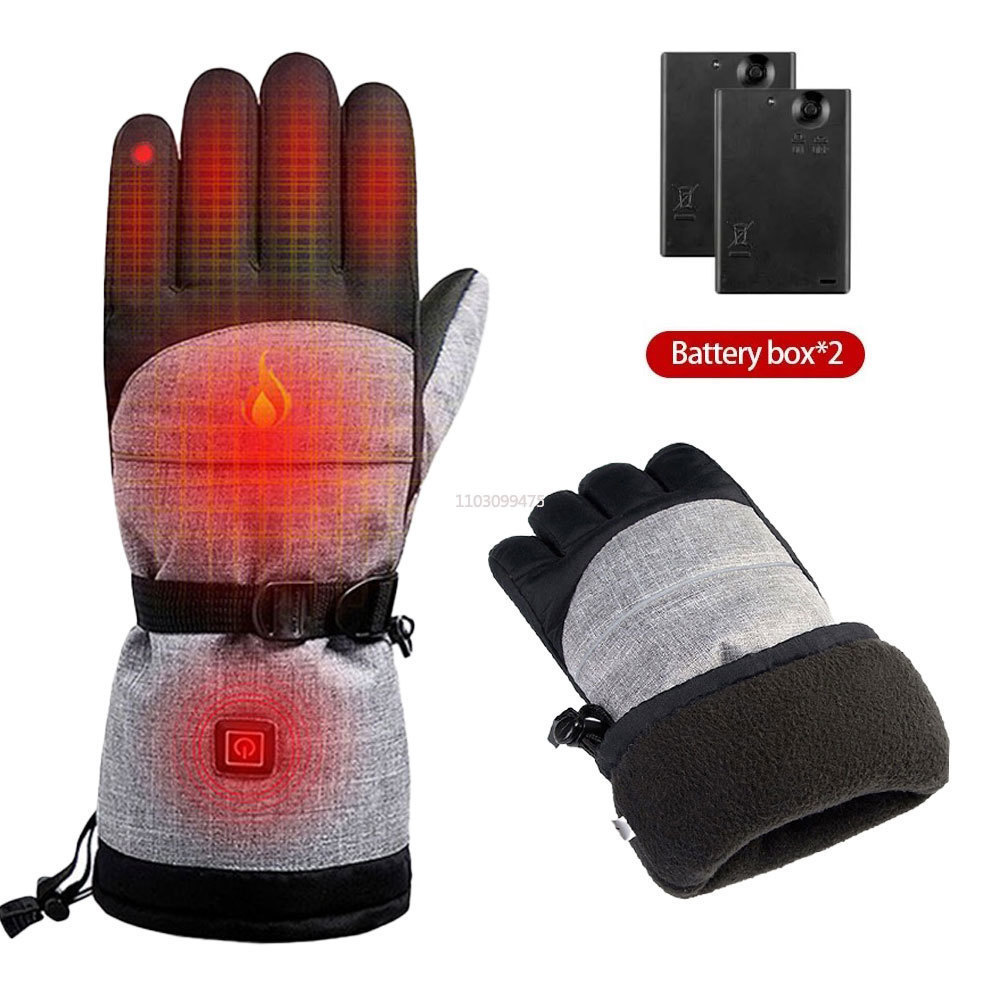 Heated Skiing Waterproof Glove - Touch Screen Gloves reseña y precio