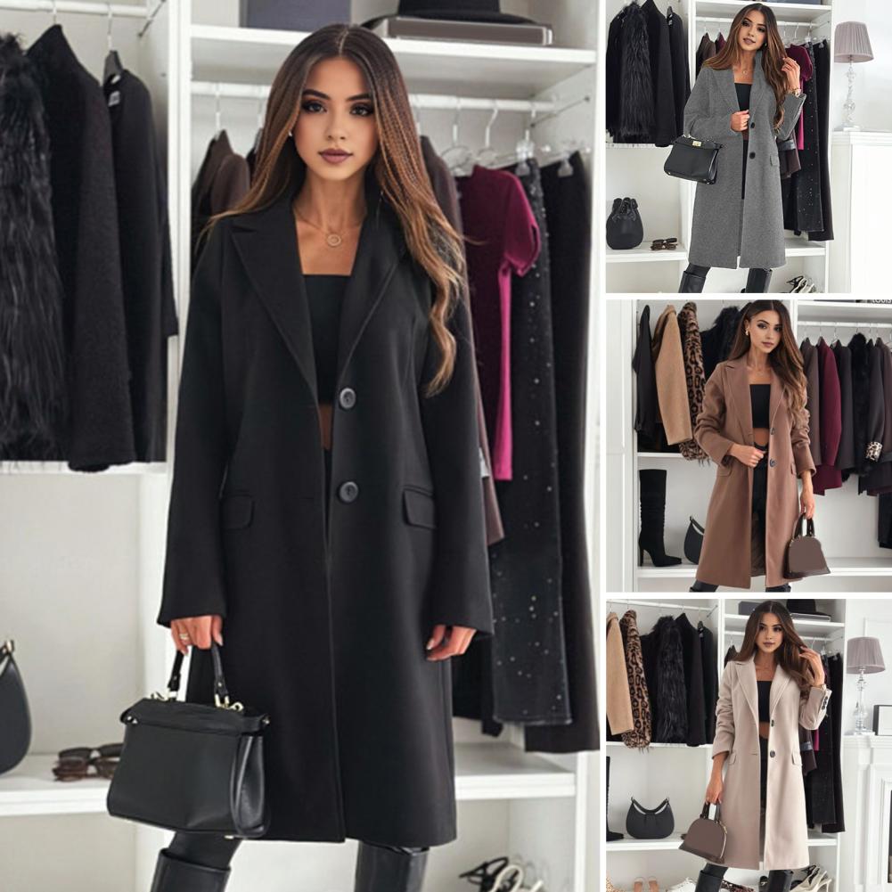 Wrinkle Resistant Coat Women’s - Wool Coat Peacoat reseña y precio
