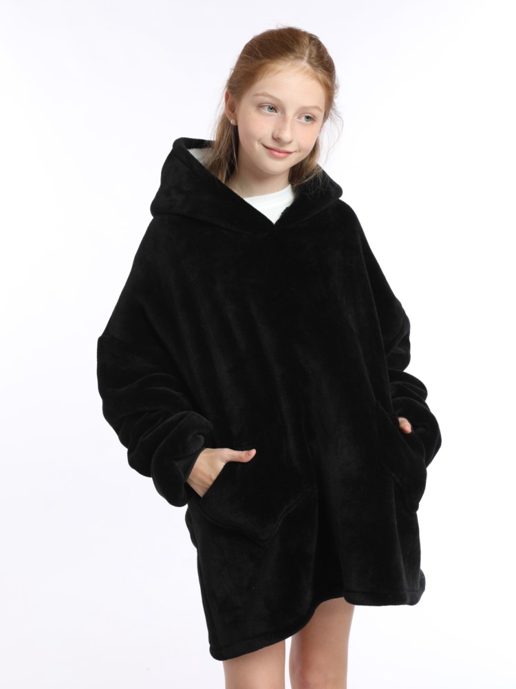 Winter Sherpa Blanket Teens Ho - Sherpa Hoodie Fleece reseña y precio